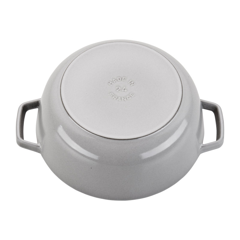 Cast Iron 3.8-qt Essential French Dutch Oven, Graphite Gray