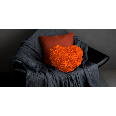  Housse de coussin 3D Flower