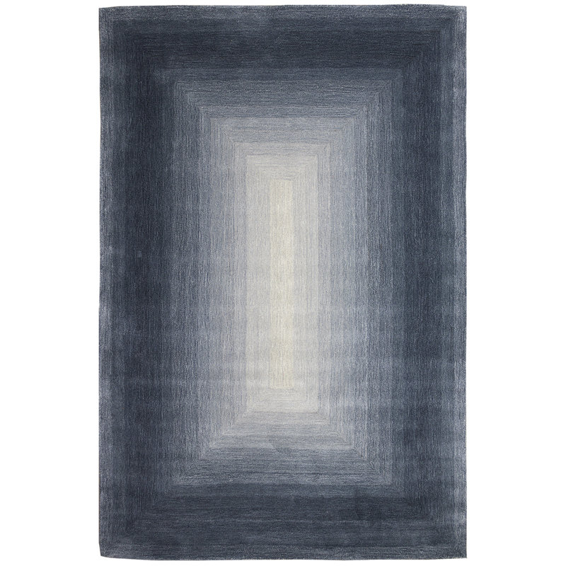 Wool Ombre Indoor Rug, Rectangle 3'6" x 5'6"