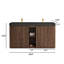 Meuble-lavabo double 60 po Modern