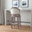 Menifee Swivel Upholstered Counter Stool with Solid Wood Frame-298128605-277994495