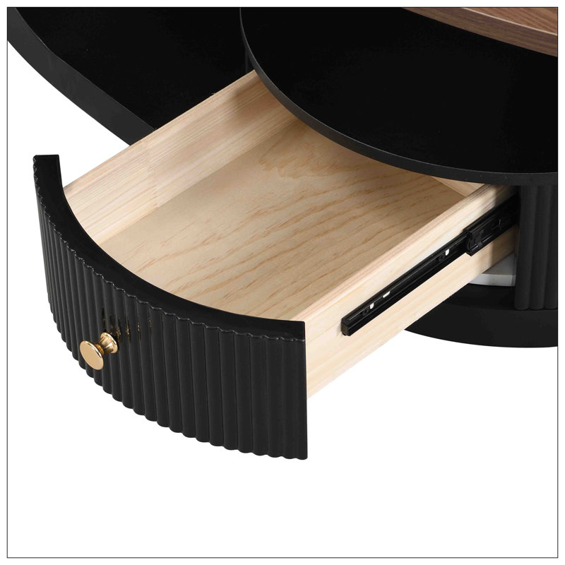 Table basse de salon, Noir