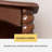Walnut Solid Wood Corner cabinet