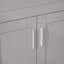 Armoire de salle de bain 24 "avec lavabo en acier inoxydable