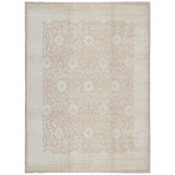 Hand-Knotted High-Quality Rust Area Rug