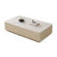Table basse rectangulaire en bois manufacturé blanc-348591640
