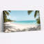 Ensemble de 1 tableau sur toile « Plage tropicale »-129070028-129070025