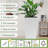 Indoor/Outdoor Modern Faux Rattan Design Square Planter, 22.6 inch Plastic Large Planter with Automatic Watering System for Home and Garden (22.6 inch - 2 Pack)-1535542646