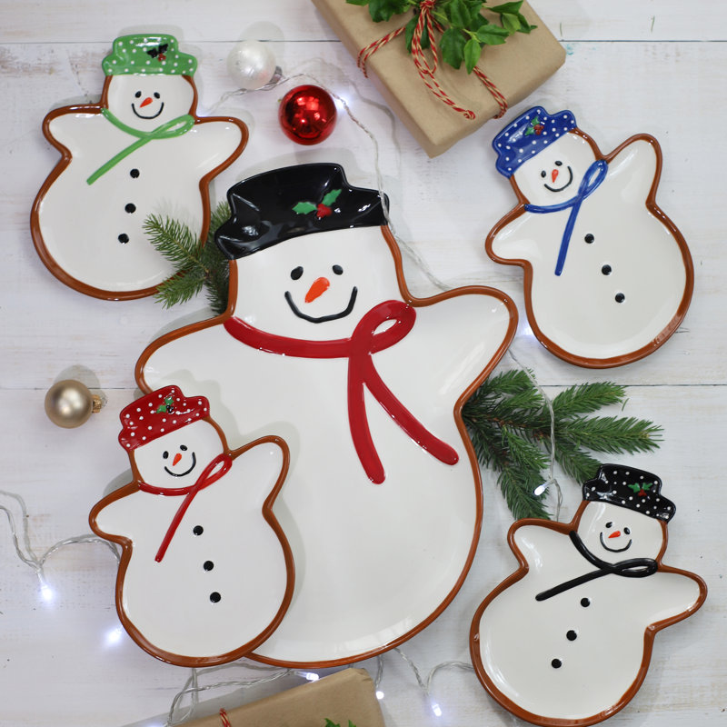 Grand plateau bonhomme de neige Winterfest