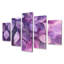 Feuilles de lilas auvent de la forêt I - Art mural feuilles - décoration murale traditionnelle diamant