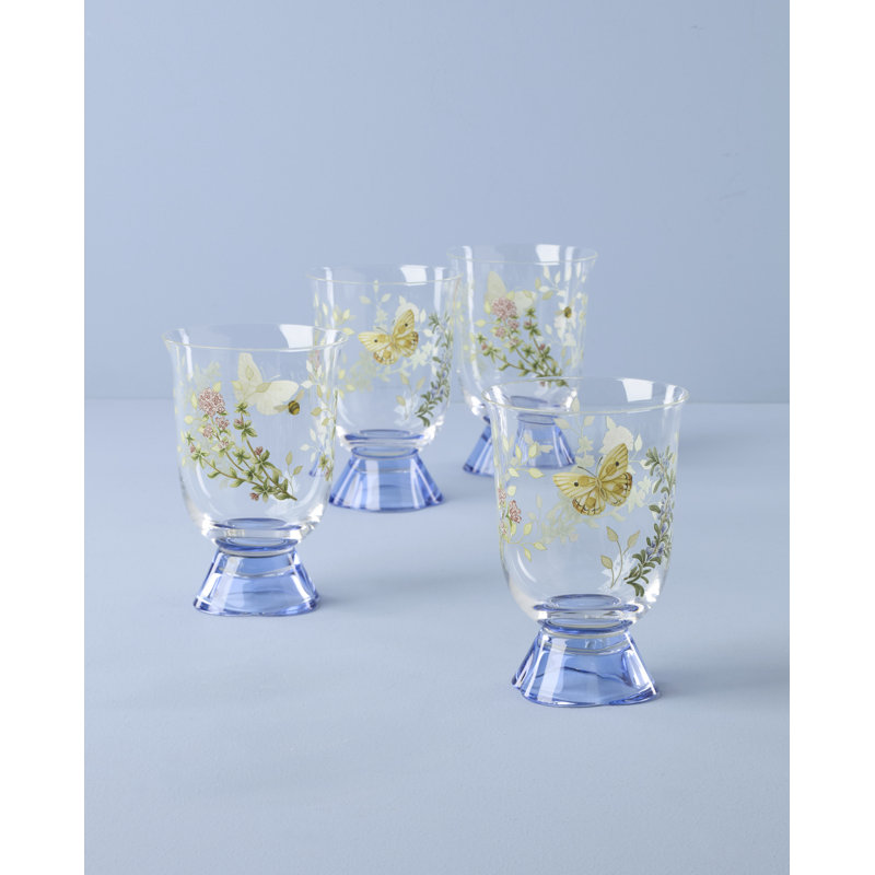 Ensemble de 4 gobelets Lenox Butterfly Meadow Herbs