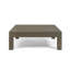 Banc d'extérieur à coin droit avec table basse Oana, coussins gris foncé, bois d'acacia-129507318