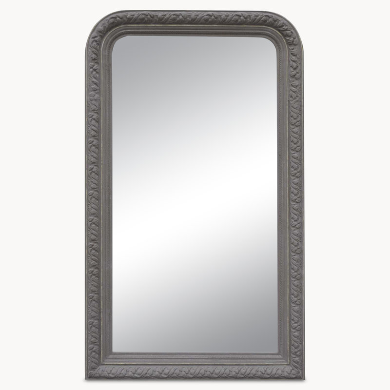 Algrange Wood Wall Mirror with Shelves