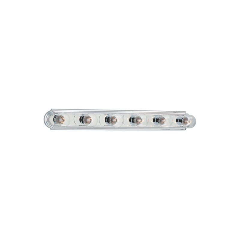 De-Lovely Six Light Wall / Bath from Generation Lighting , Chrome