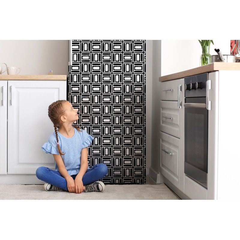 Abstract Door Decal