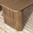 Vander 84" Oak Wood Dining Table-114180757