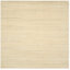 Tapis oriental crème crème moderne 6 x 6 Indo Gabbeh