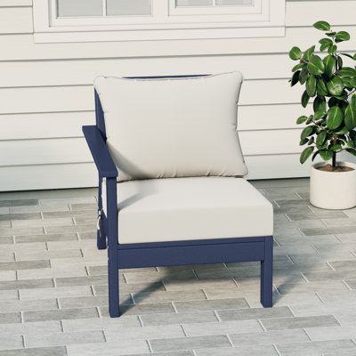 Deep Seating Left Arm Chair With Cushions