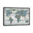 World Map on Wood by Jamie Macdowell - Wrapped Canvas Print-28956062-88156904-71535914