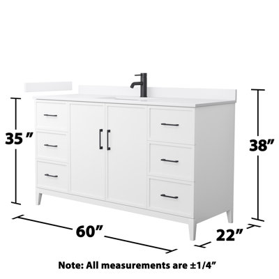 Elan 60 in. Vanity