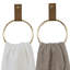 2 Piece Brass Tone Hand Towel Rings