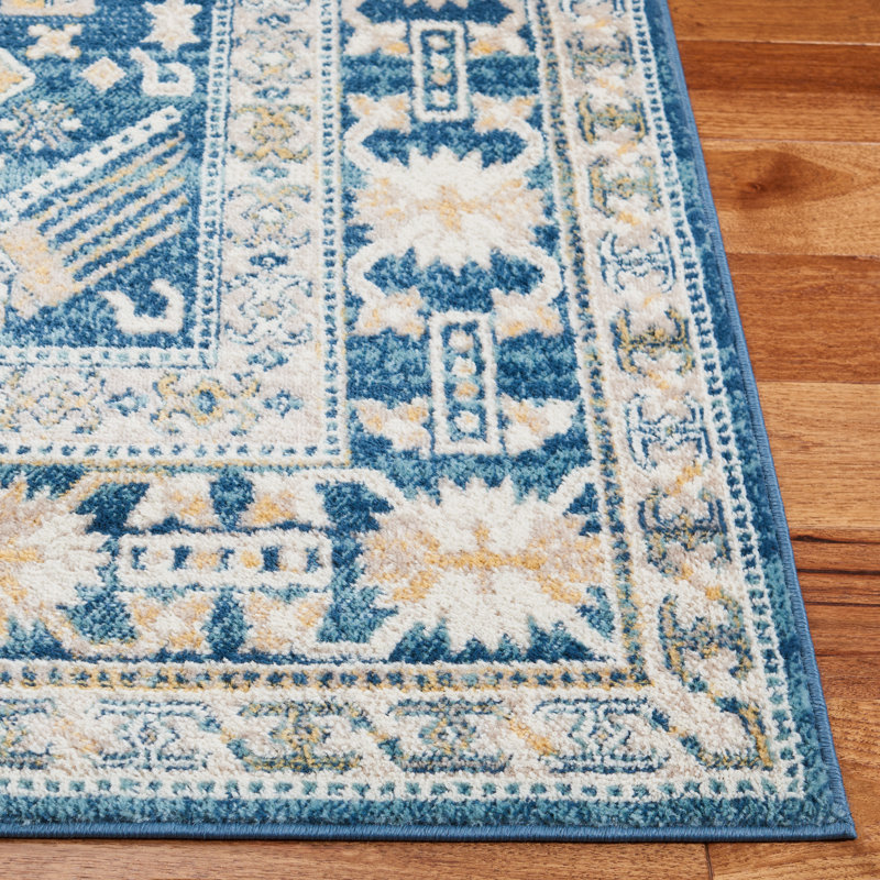 Skyler Performance Oriental Rug, Square 6'7"
