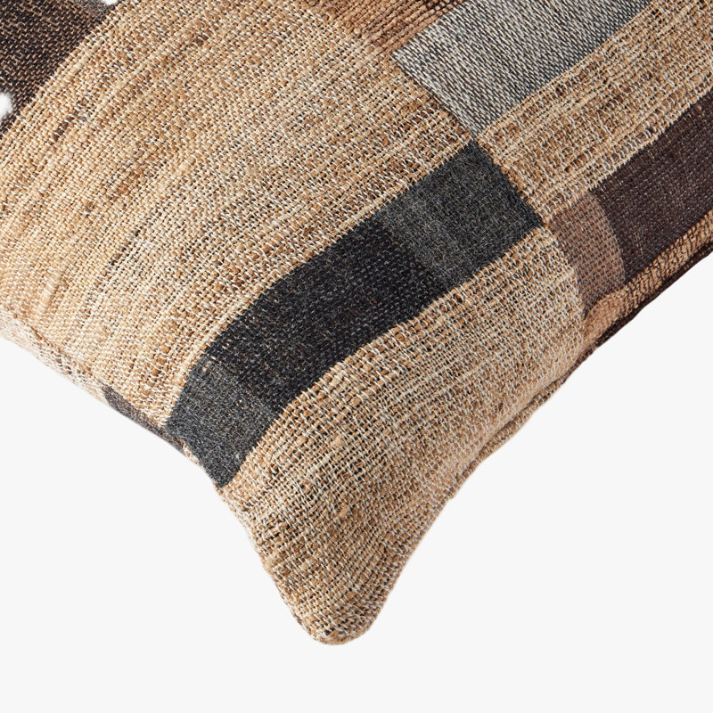 Wool Blend Throw Pillow Cover & Insert, Rectangle 16"H x 24"W