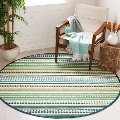Adama Hand Woven Cotton Striped Rug