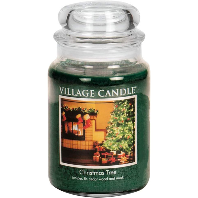 Christmas Tree Scented Jar Candle