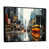 Black Floater Framed