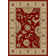 Tapis oriental rouge / beige Weisgerber