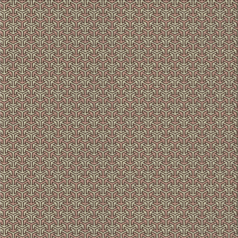 Tapis zone beige à motifs, Carré 6 pi