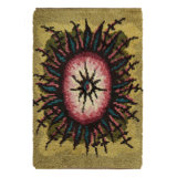 One-of-a-Kind 3’2x4’9 Hand Knotted Area Rug
