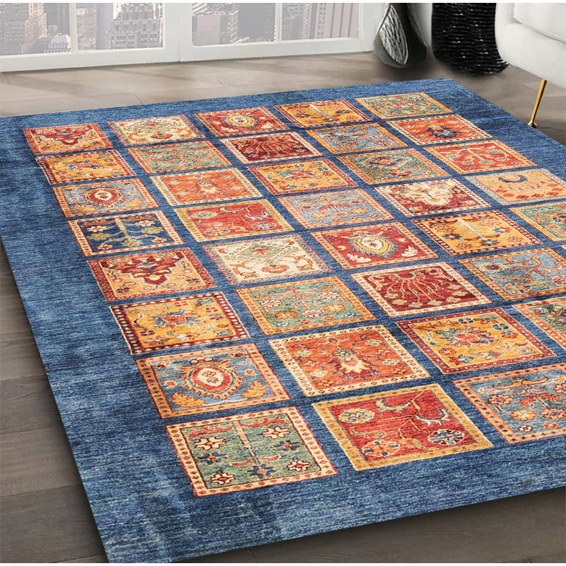 Tapis abstrait moderne 3431, Rectangle 6 pi x 9 pi
