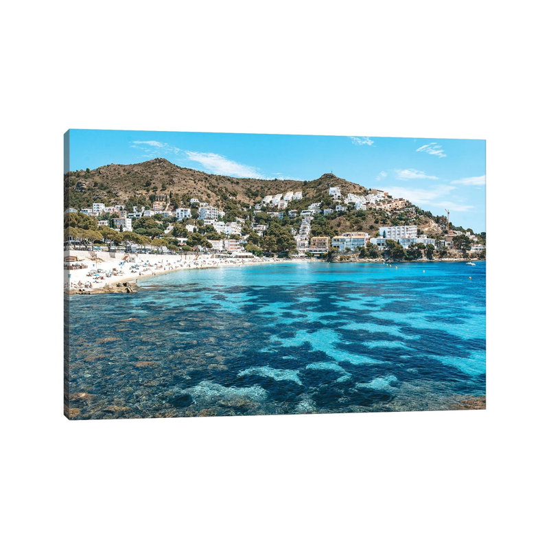 Spanish Beach Cove by James Vodicka - Wrapped Canvas Gallery-Wrapped Canvas Giclée, 66.04 cm H x 45.72 cm W