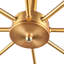 Hollen 8-Light 60cm Sputnik Semi Flush Mount Ceiling Light Fixture (Bulbs Not Included)-1828207988