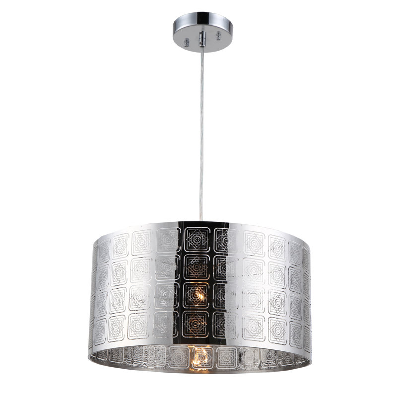 Carrick 1 - Light Single Pendant, Chrome
