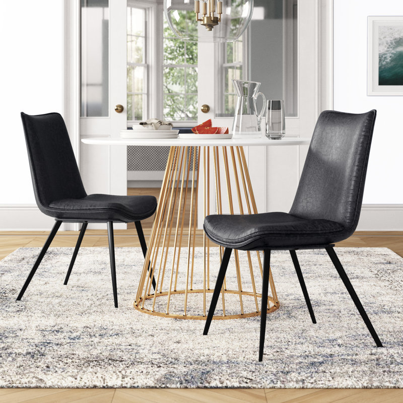 Catana 46cm H Upholstered Side Chair, Grey