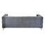 Canapé Chesterfield en velours 86 po Martine