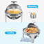Ensemble de 6 chauffe-plats Chafing