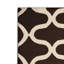 Tapis noir intérieur et extérieur Trellis