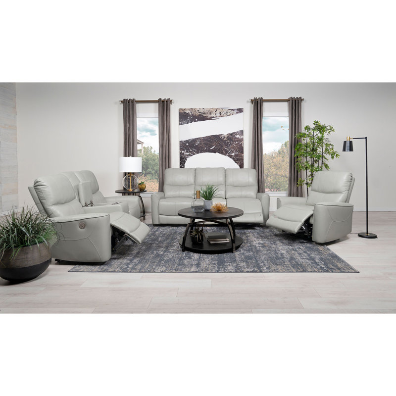 Causeuse inclinable grise, Gris