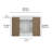 Ayneka 48.5" W 4-Drawer Single Bathroom Vanity with Cultured Marble Top-2111262078