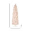7.5'Led Pencil Snowball Spruce Tree x1107T 30"D 400L
