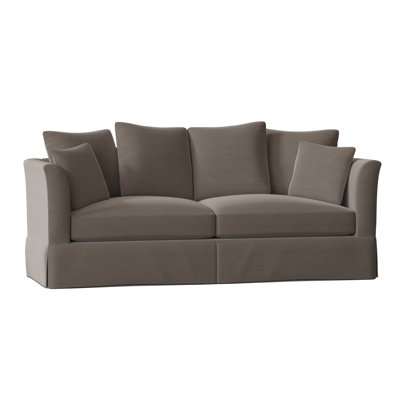 Charlene 85'' Slipcovered Sleeper Sofa