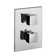 Level Concealed Thermostatic Shower Faucet Trim