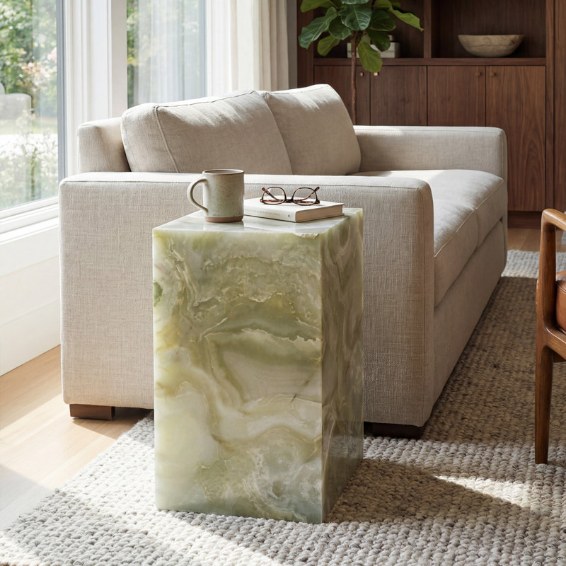 Table de bout haute 20 po Chiel, Vert