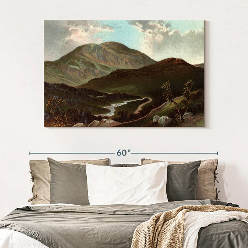 Ravi Vintage Mountain, 34" H x 51" W