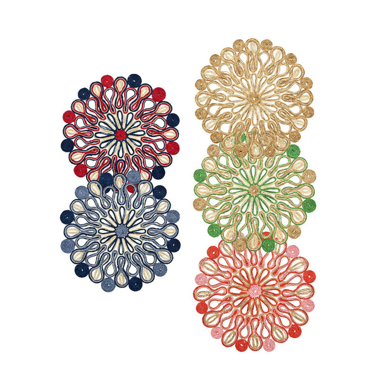 Marisol Placemat, Ivory/Natural