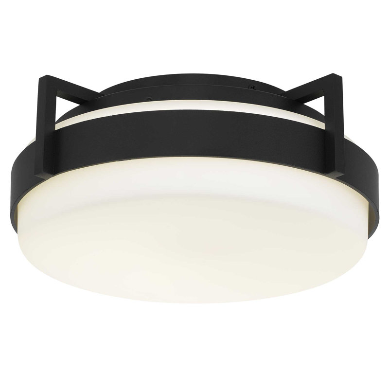 Plafonnier encastré 15 po à DEL intégré, H 4,5 po x l 15 po x P 15 po
